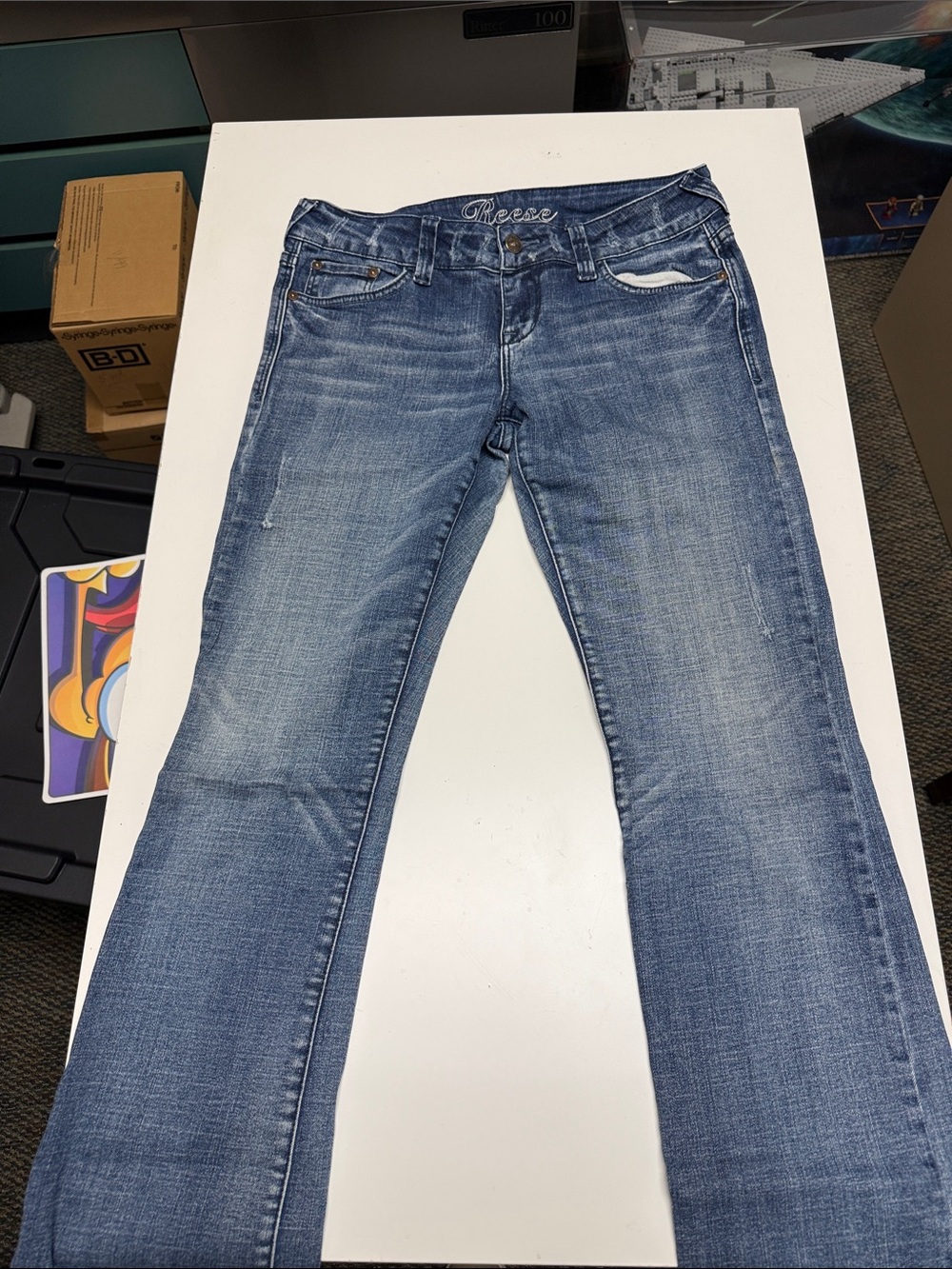 dELiA*s Women's Blue Bootcut Stretch Jeans